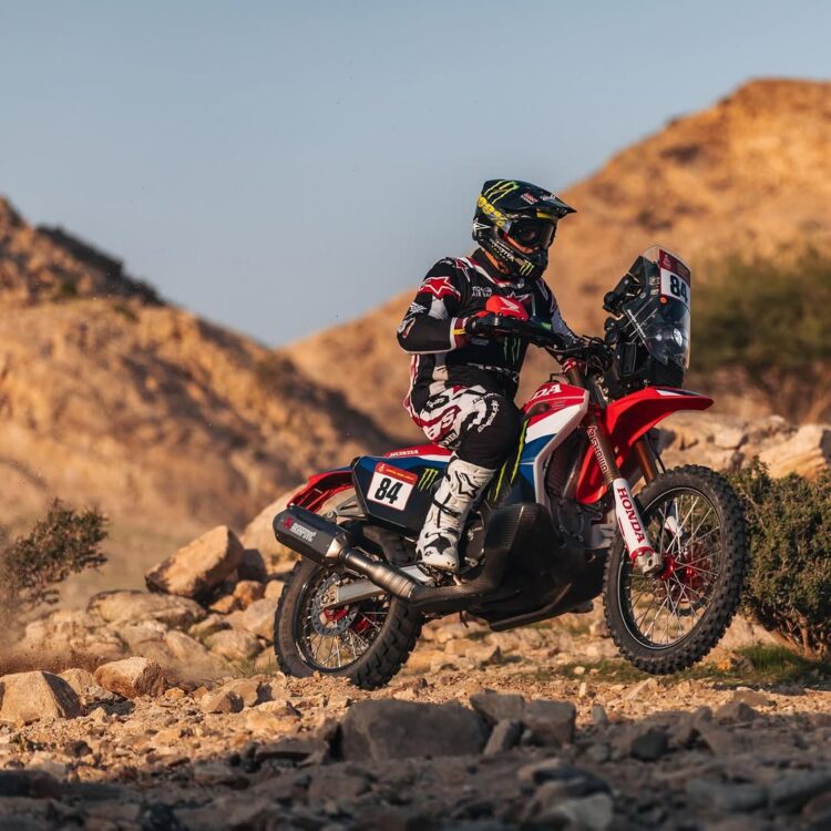 Dakar 2026: Martim Ventura faz história pela Honda e o 6º lugar na etapa 2