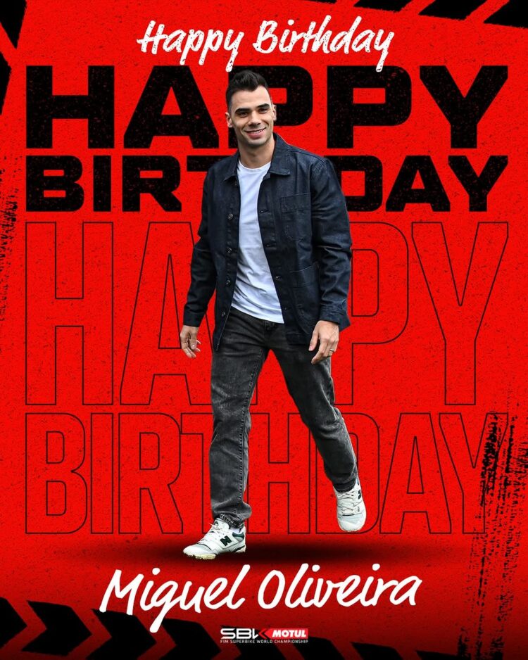 WSBK: Miguel Oliveira celebra 31 anos num ano de mudança