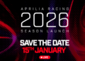 Lançamento da Temporada 2026 da Aprilia Racing