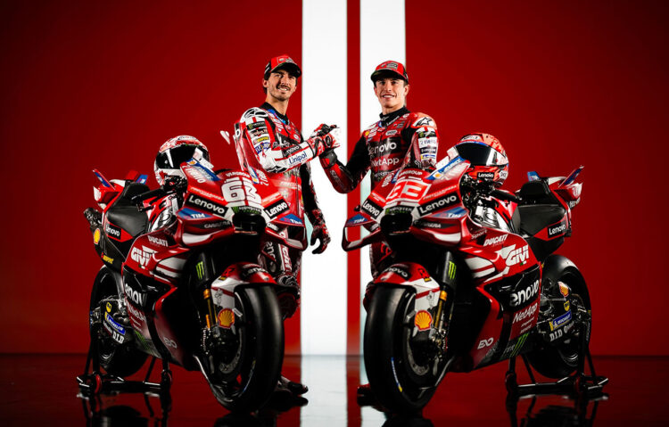 MotoGP – Ducati celebra 100 anos com novas cores