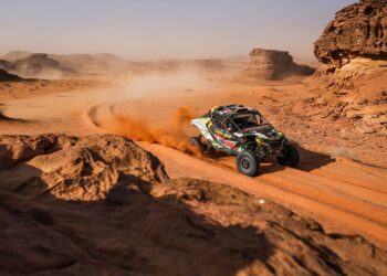 Dakar, Etapa 5 – Can Am em alta, 4 dos primeiros 5