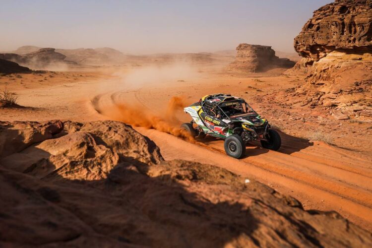 Dakar, Etapa 5 – Can Am em alta, 4 dos primeiros 5