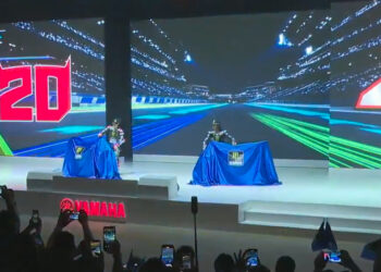 MotoGP – Yamaha apresenta cores em direto de Jacarta
