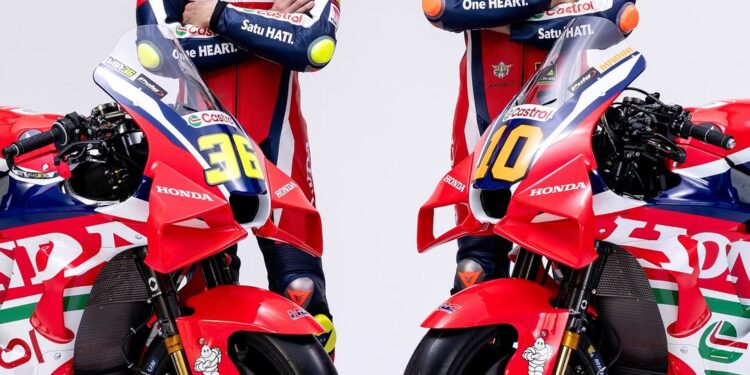 MotoGP: Honda HRC Castrol revela as novas cores para 2026