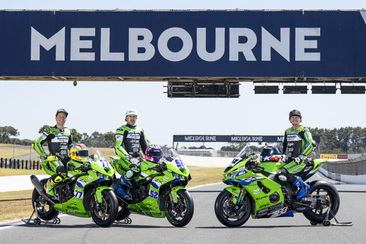 WSBK – Kawasaki revela a pintura final para 2026