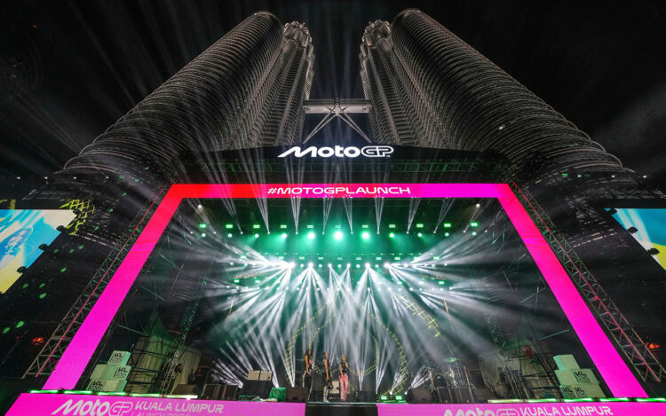 MotoGP ilumina Kuala Lumpur na apresentação da época
