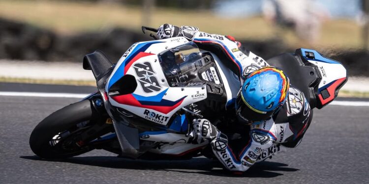 WSBK: Que recuperação! Miguel Oliveira é 8º na Corrida 1 na Austrália depois de recuperar 13 posições
