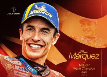 MotoGP: Marc Márquez nomeado para o prémio Laureus World Sportsman of the Year