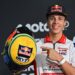 MotoGP: Diogo Moreira com decoração especial no capacete em homenagem a Ayrton Senna