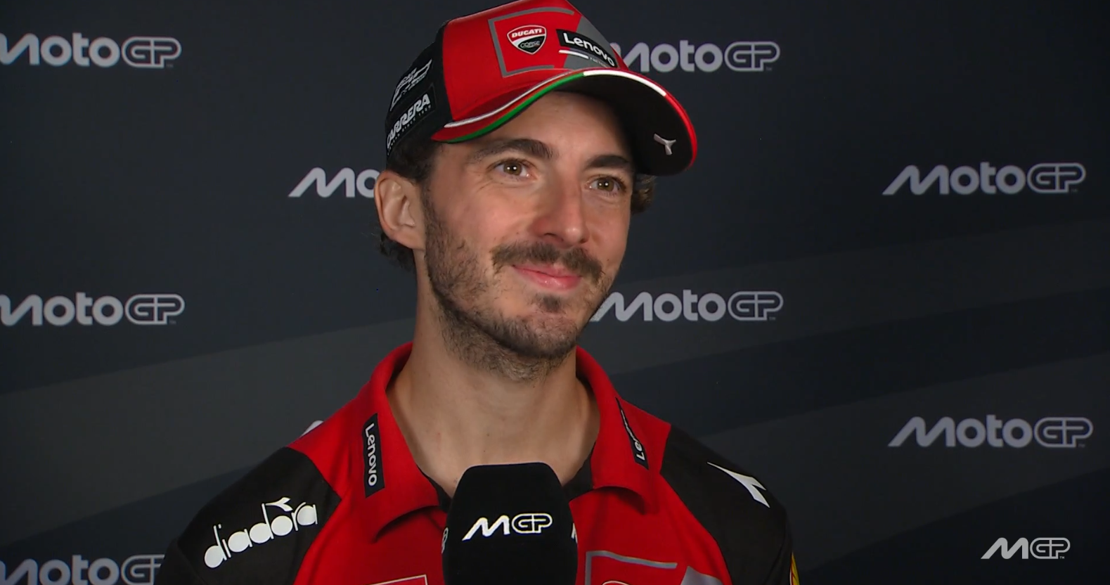 MotoGP: Bagnaia sorri à possibilidade de assinar pela Aprilia ‘vamos ver’ thumbnail