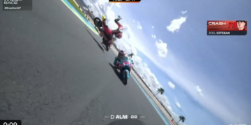 MotoGP: Moto3, Joel Esteban sofre um grande ‘High side’ e fica de fora de prova