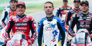 MotoGP: A homenagem de Sylvain Guintoli ao seu filho, Luca