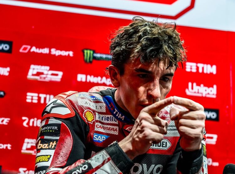 MotoGP: Marc Márquez sobre novas regras ‘É como no futebol. O que antes não era mão, agora é’