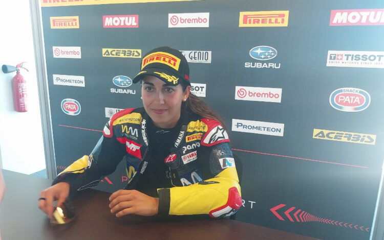 WSBK – Maria Herrera fala do campeonato feminino WCR e dos desafios futuros