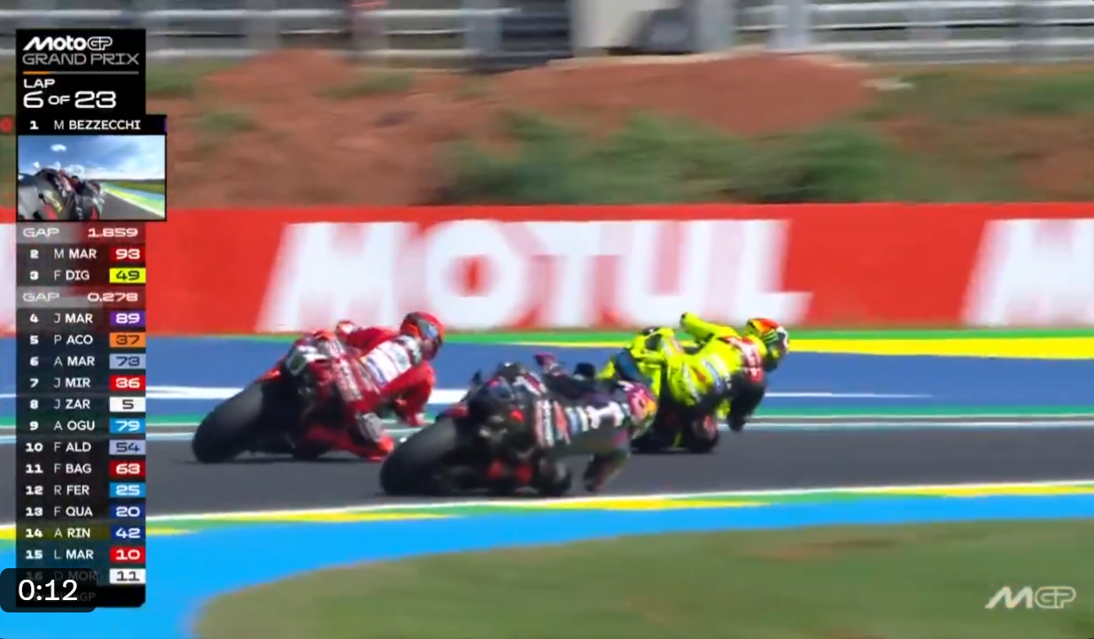 MotoGP: Dois em um! Jorge Martín conquista segundo lugar numa ultrapassagem espetacular thumbnail