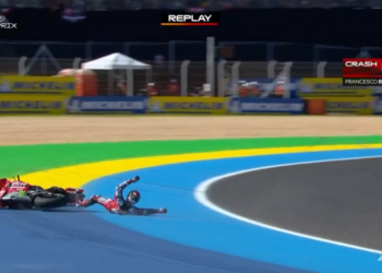 MotoGP: Pesadelo continua para Bagnaia com mais uma queda no Brasil