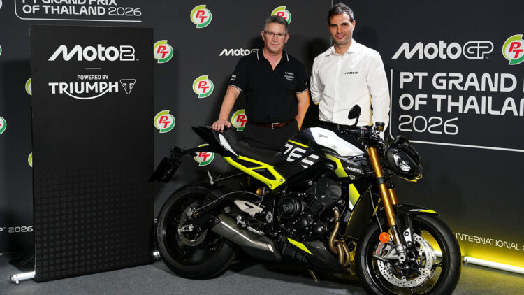 MotoGP – Triumph revela as novas motos para Prémio Triple Trophy