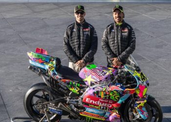 MotoGP: A decoração especial da equipa de Valentinon Rossi no GP das Américas