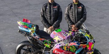 MotoGP: A decoração especial da equipa de Valentinon Rossi no GP das Américas