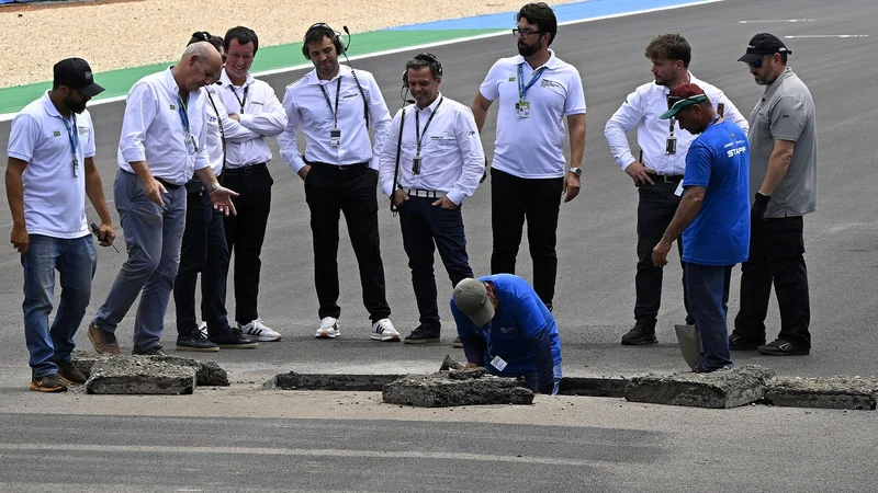 MotoGP: Enorme buraco no asfalto do circuito de Goiâna foi a causa pela alteração de horário thumbnail