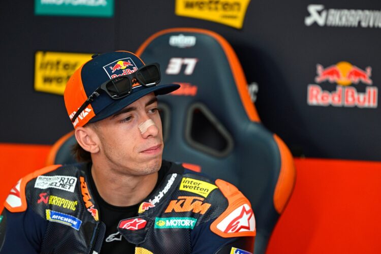 MotoGP: Novo conjunto da KTM agrada a Acosta no teste de Jerez