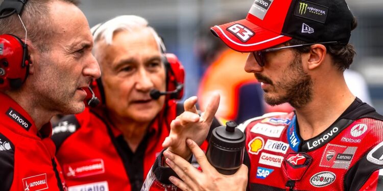 MotoGP: Pecco Bagnaia aposta num recomeço total na Aprilia sem Gabarrini