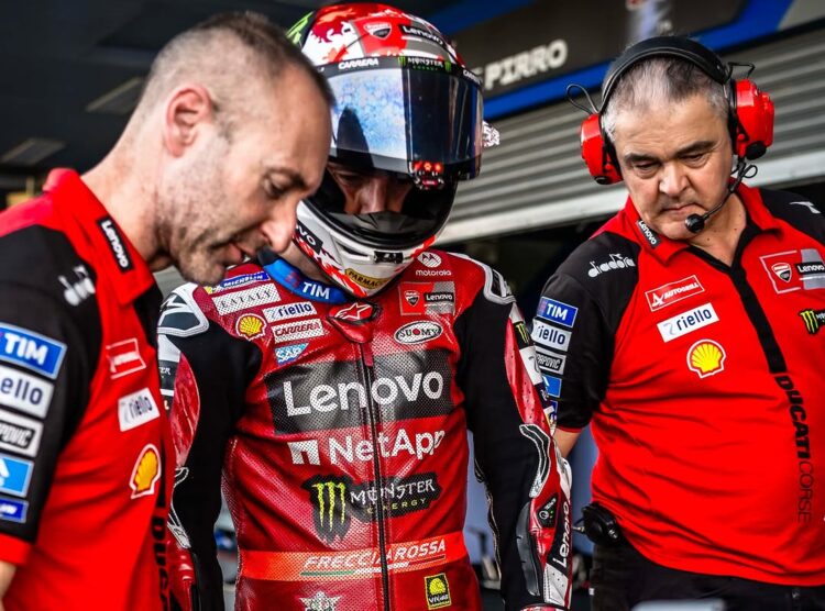 MotoGP: Ducati ‘complica’ a vida a Bagnaia na sua saída para a Aprilia