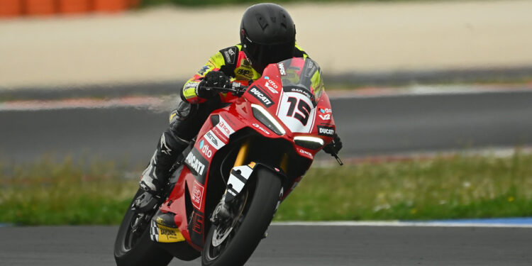 Martim Marco treina na V2 Future Champ Ducati Academy
