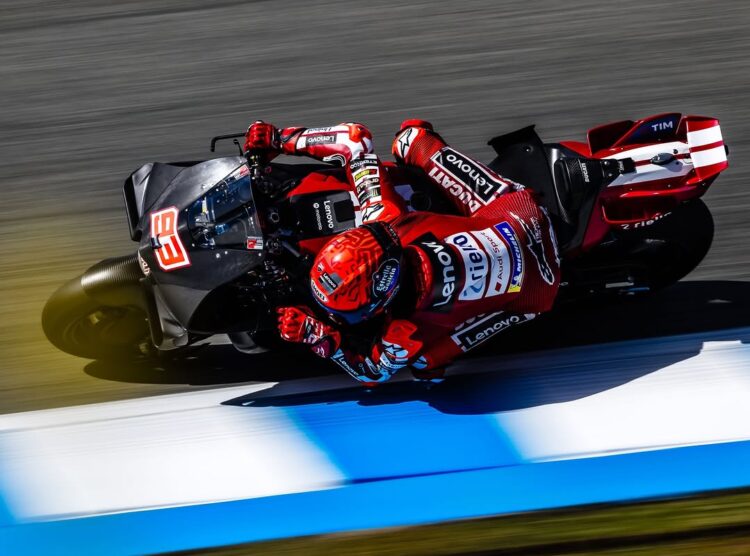MotoGP: Marc Márquez destaca progressos da Ducati após testes intensos em Jerez