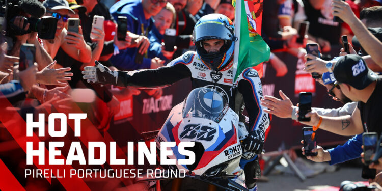 WSBK – Oliveira termina espera de 36 anos de Portugal por um pódio