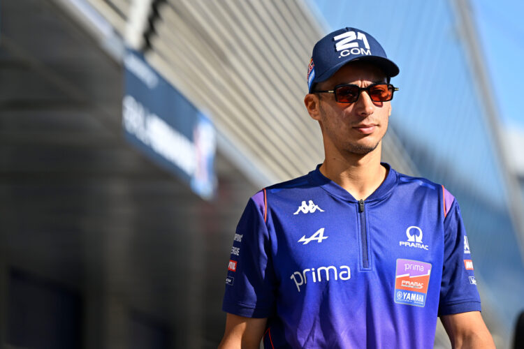 MotoGP: Borsoi ‘Toprak escolheu o momento mais difícil para entrar no nosso paddock’