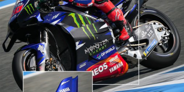 MotoGP: Yamaha surpreende com novo conjunto aerodinâmico na traseira da M1