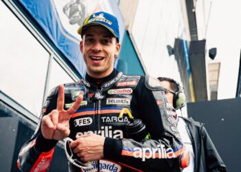 MotoGP: Marco Bezzecchi satisfeito e elogia trabalho da Aprilia em Noale
