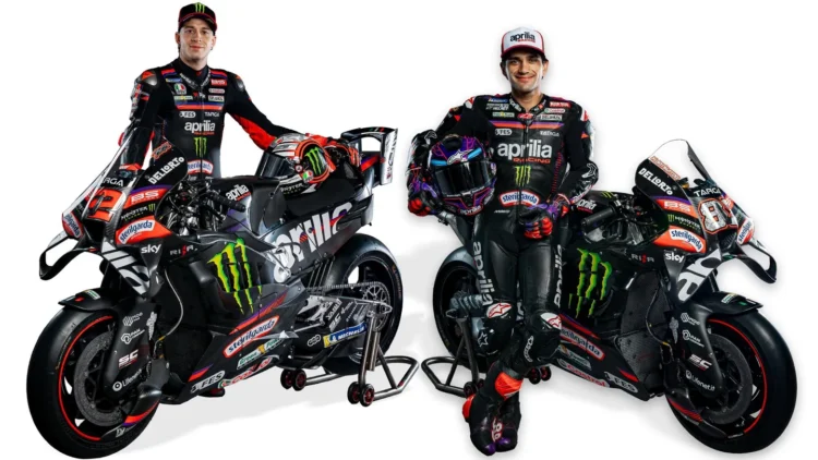 MotoGP: Aprilia une-se à Monster Energy numa parceria histórica