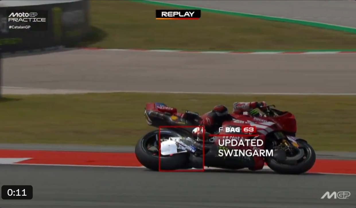 MotoGP: Bagnaia e Ducati revelam novo braço-oscilante na Desmosedici GP26 thumbnail