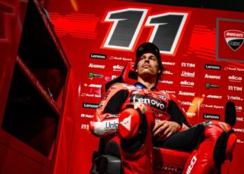 MotoGP: Nicolò Bulega brilha na estreia com a Ducati 850cc e lidera testes em Mugello