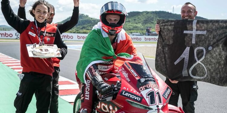 WSBK: Mais uma ronda mais um ‘Hat-trick’ de Nicolò Bulega em Most