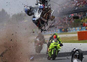 MotoGP: Assustador! Di Giannantonio ‘tive medo;Tivemos muita sorte’
