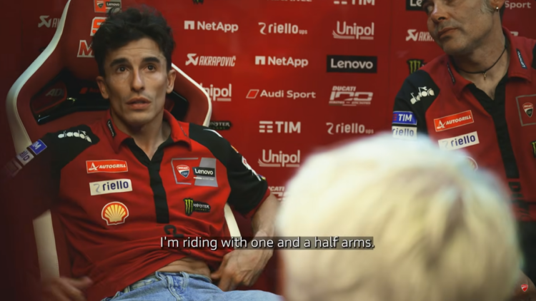 MotoGP: Marc Márquez admite ‘Estou a pilotar com um braço e meio’