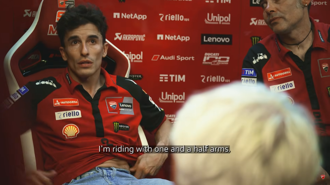 MotoGP: Marc Márquez admite ‘Estou a pilotar com um braço e meio’ thumbnail