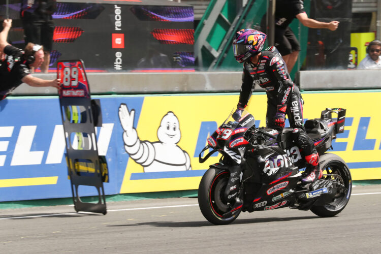 MotoGP: Aprilia show! Jorge Martín vence numa corrida de loucos em Le Mans