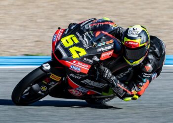 MotoGP: Moto3, David Muñoz lidera PR em Le Mans num top 14 separado por menos de 0.8 décimos