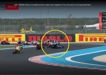 WSBK – Miguel Oliveira excluído da Superpole por queda