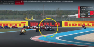 WSBK – Miguel Oliveira excluído da Superpole por queda