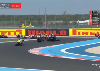 WSBK: ‘Onda de azar’ continua para Miguel Oliveira na Hungria