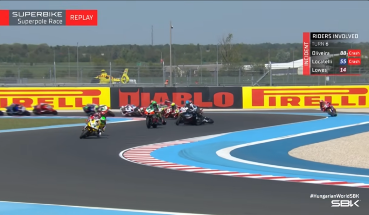 WSBK: ‘Onda de azar’ continua para Miguel Oliveira na Hungria