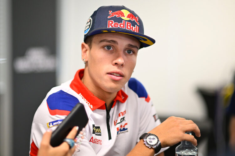 MotoGP: Honda protege Diogo Moreira dos testes de 850cc ‘Vou experimentar a moto no futuro’