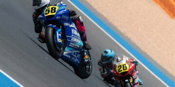 Mundial Júnior: Pedro Nuno na estreia em Moto2: Fiquei impressionado com o chassis”