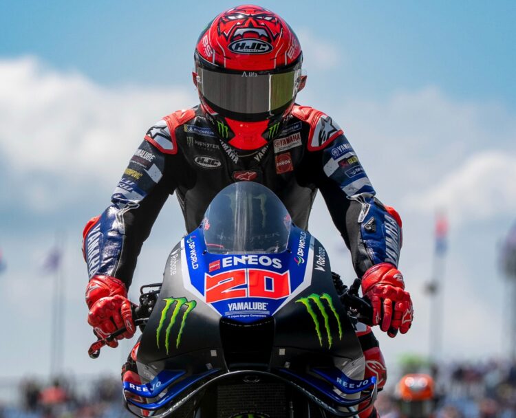 MotoGP: Quartararo revela dificuldades com arm pump durante a corrida de Assen
