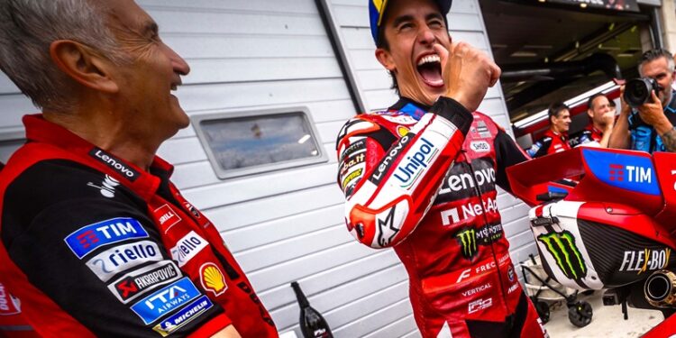 MotoGP: Tardozzi revela reação de Márquez à chegada de Pedro Acosta à Ducati